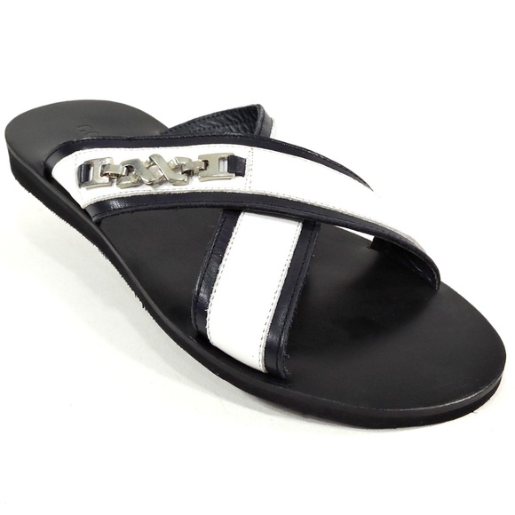 🇮🇹 GOOD MAN 🇮🇹 MEN'S LEATHER SANDALS - Picture 3 of 7